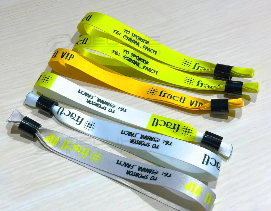 Fabric Wristbands Printing Dubai Image 3