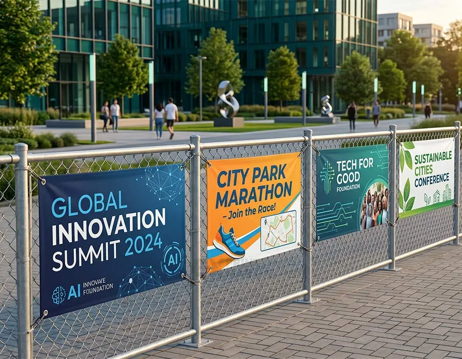 PVC Fence Banner Second Image 2