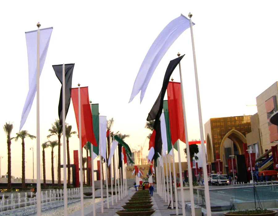 Festival Flags Dubai Image