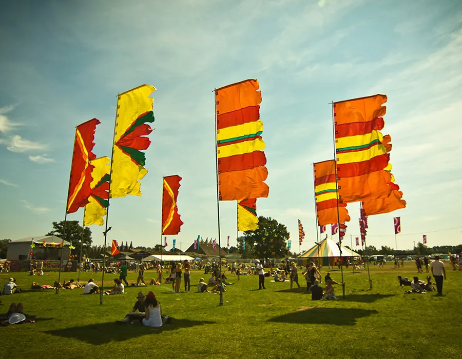 Festival Flags Dubai Image