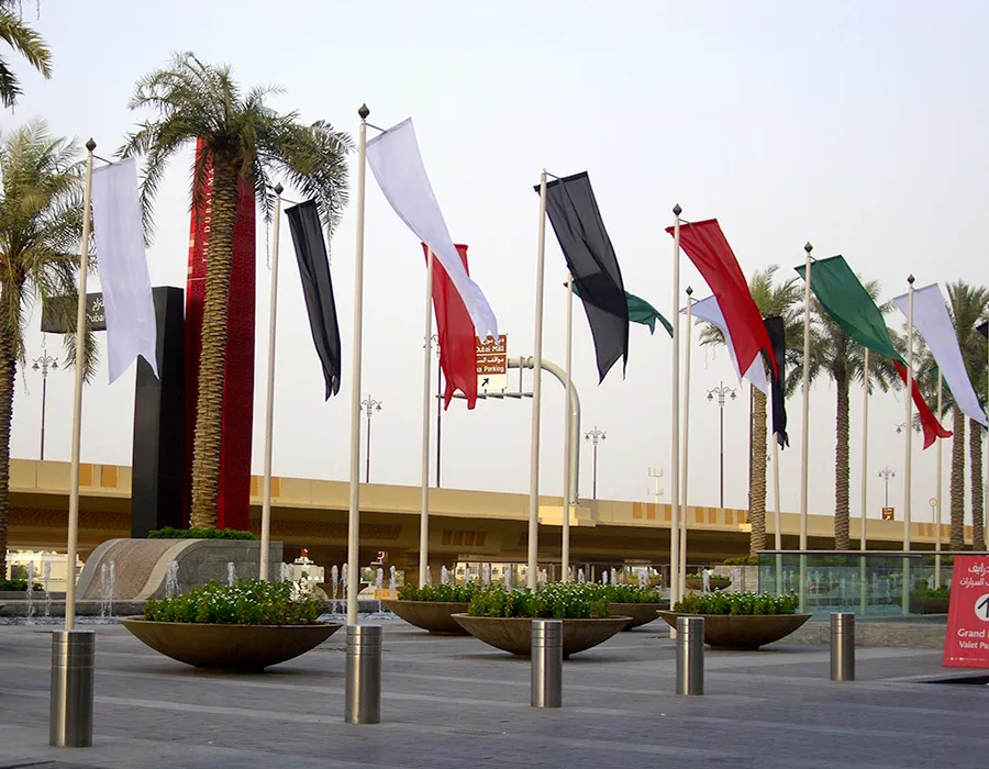 Festival Flags Dubai Image