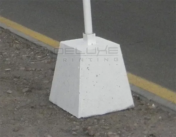 Pyramid Concrete Base (250kgs) Image