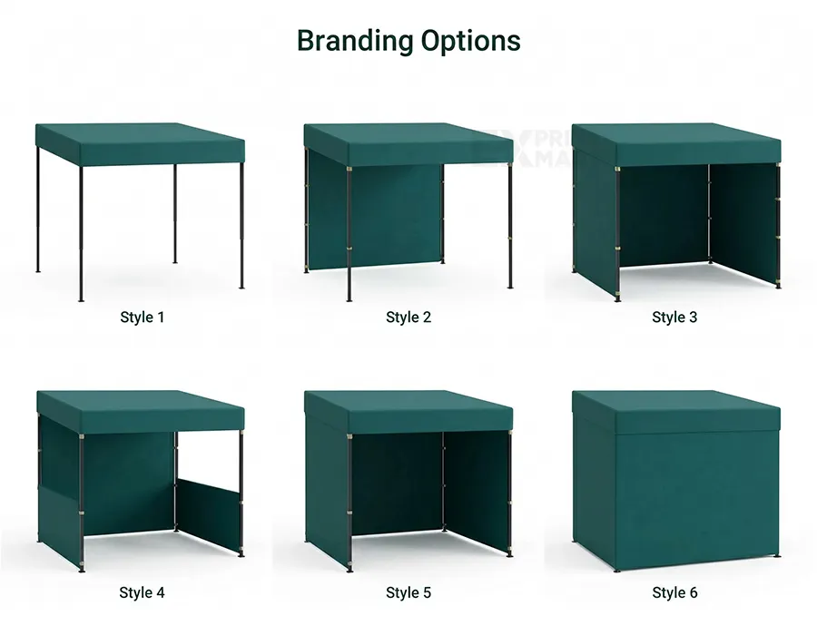 Flat Roof Rent 2x2 Branding Sides Image