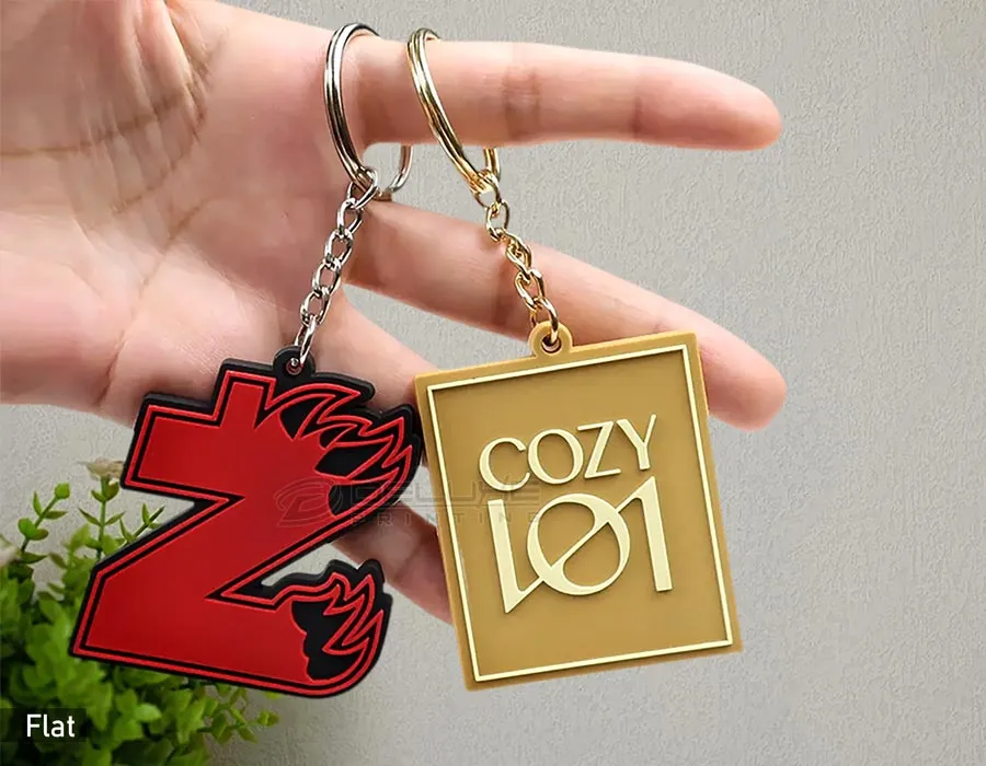 Rubber Keychain Thumbnail 2 Image