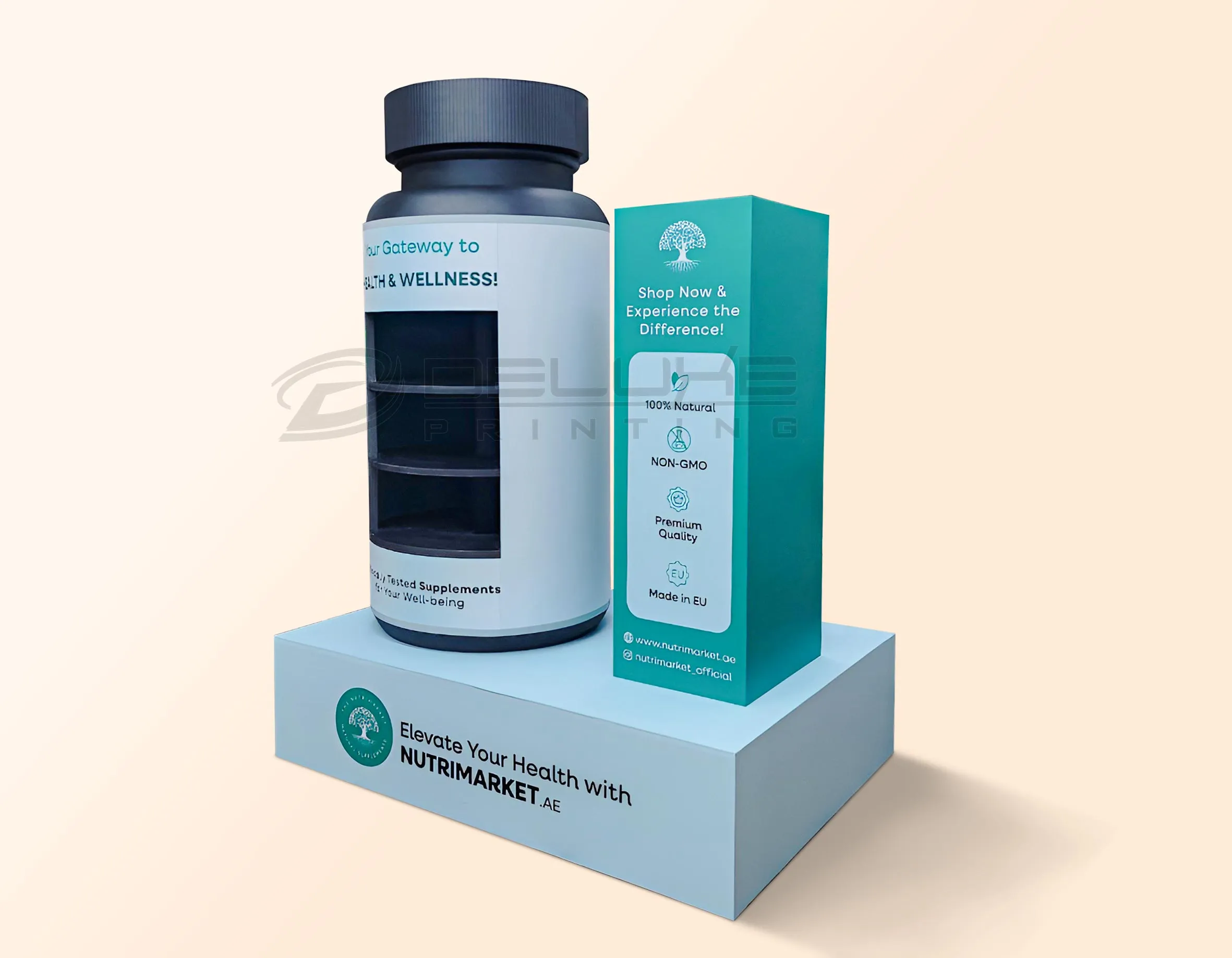 Floor Stading Display Side Image