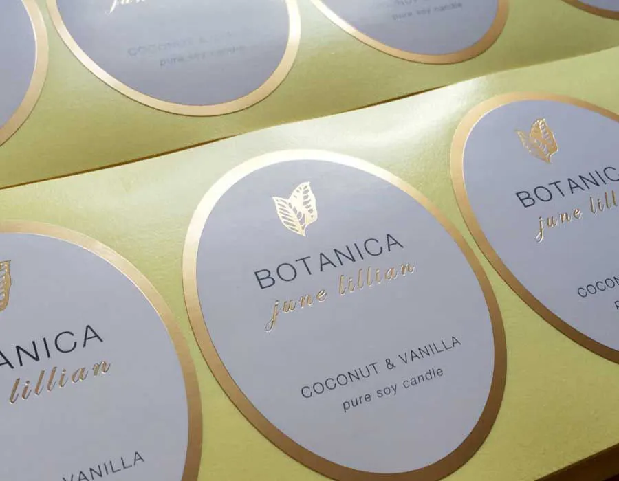 Foil Stickers Dubai Image