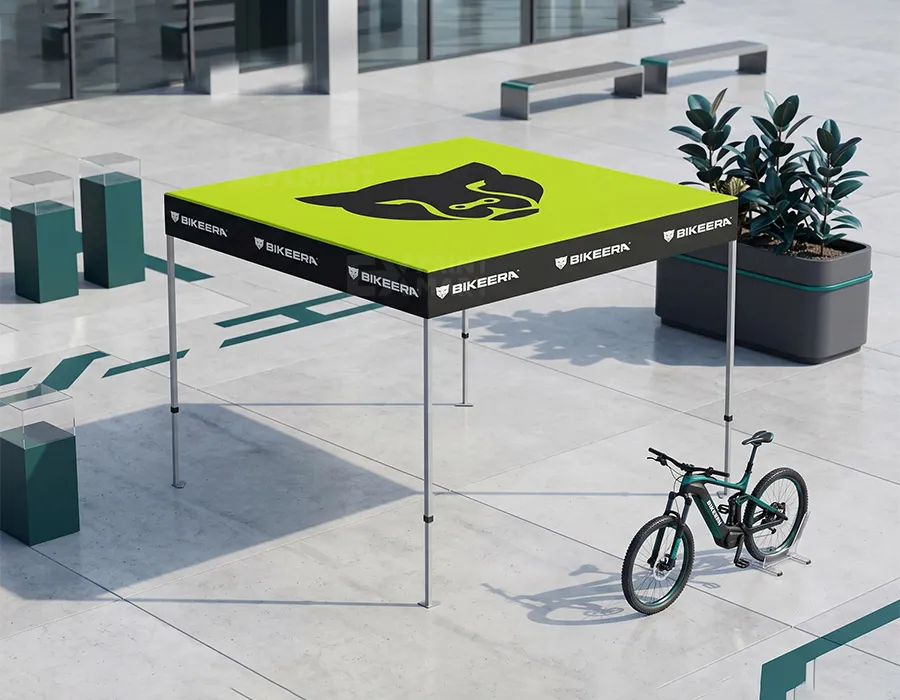 Flat Tent Printing Image