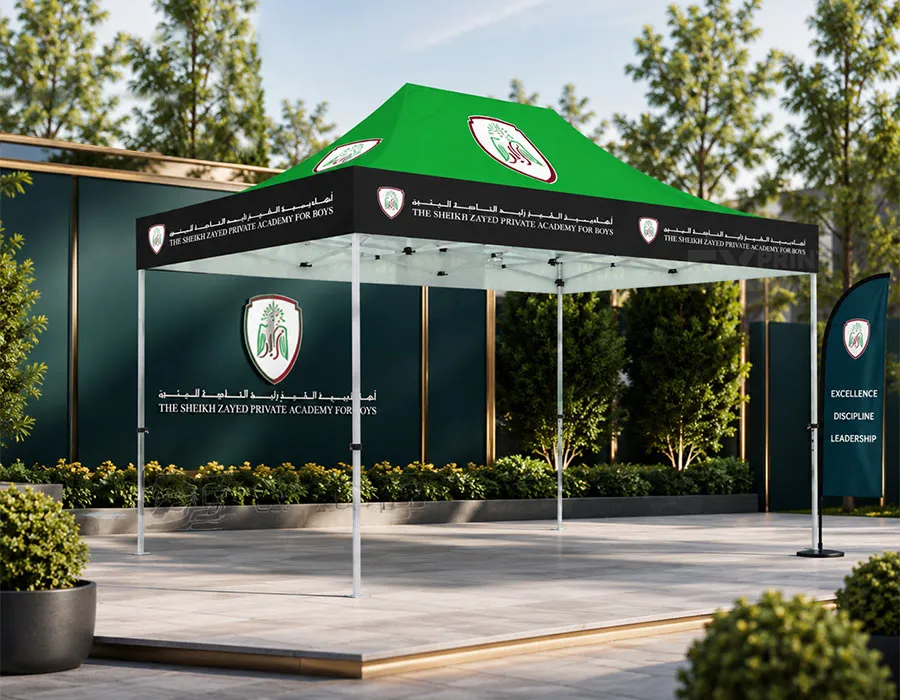 Outdoor tent 4.5x3 Printing Image