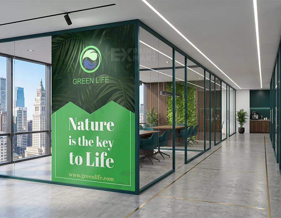 Indoor Window Graphics - view 1