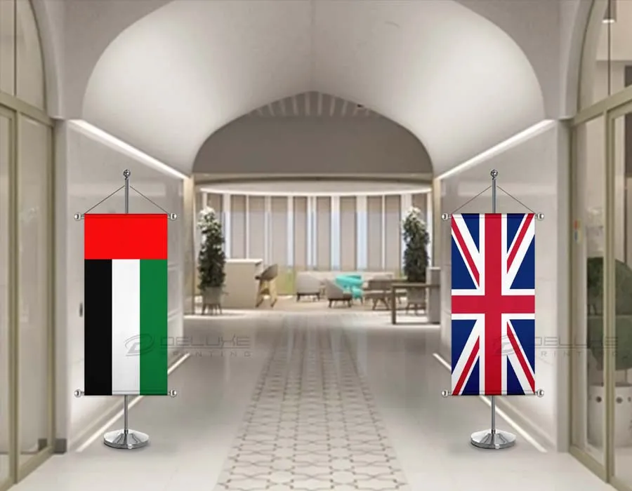 Table Flags Dubai Image