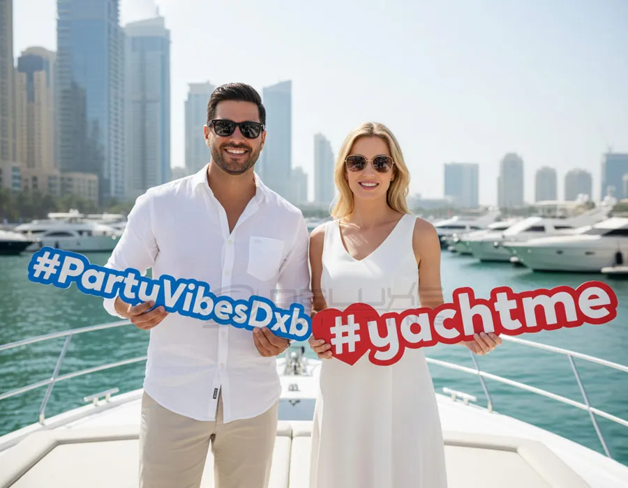 Hashtag Cutout Dubai Image