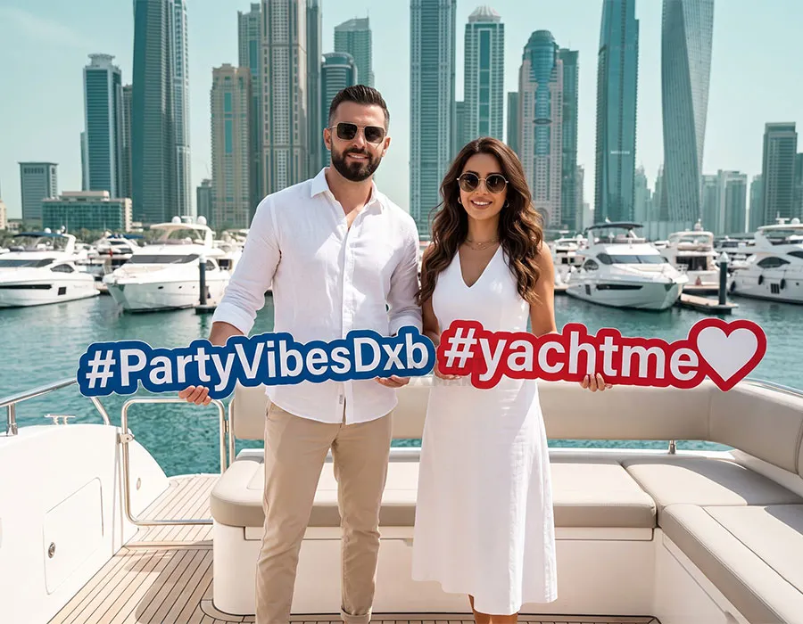 Hashtag Cutout Dubai Image