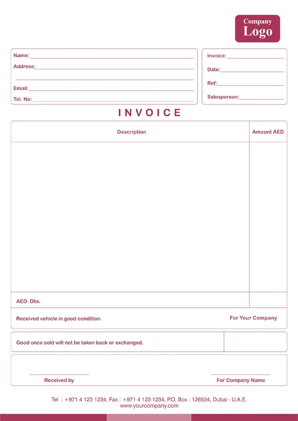 Invoice 009 Image