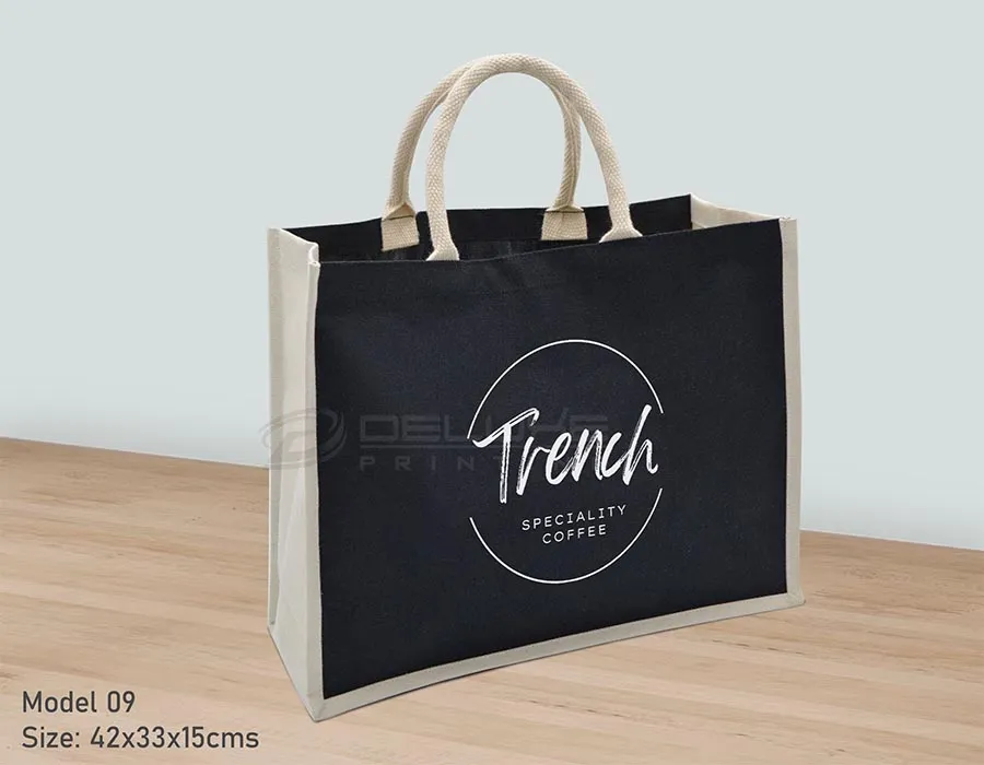 Jute Bag – Two Tone Thumbnail 3 Image