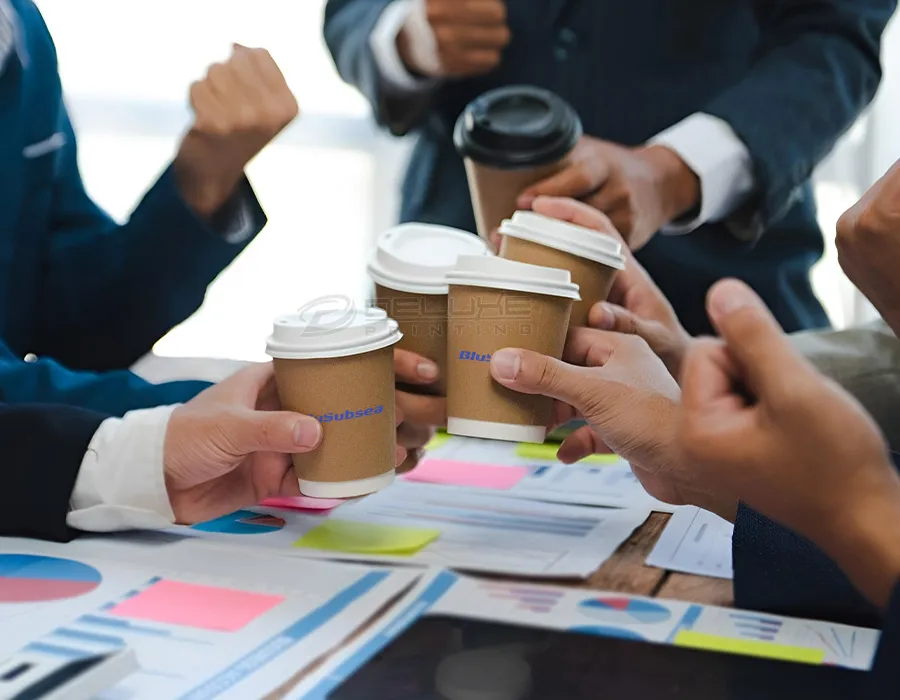 Kraft Paper Cup - Double Wall Thumbnail 3 Image