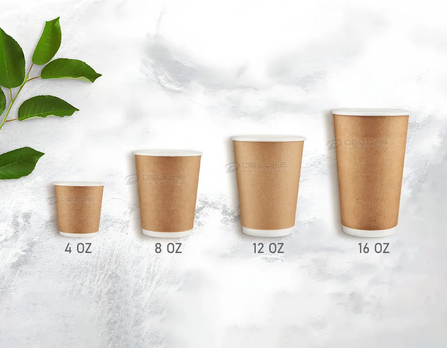 Kraft Paper Cup - Double Wall Thumbnail 2 Image