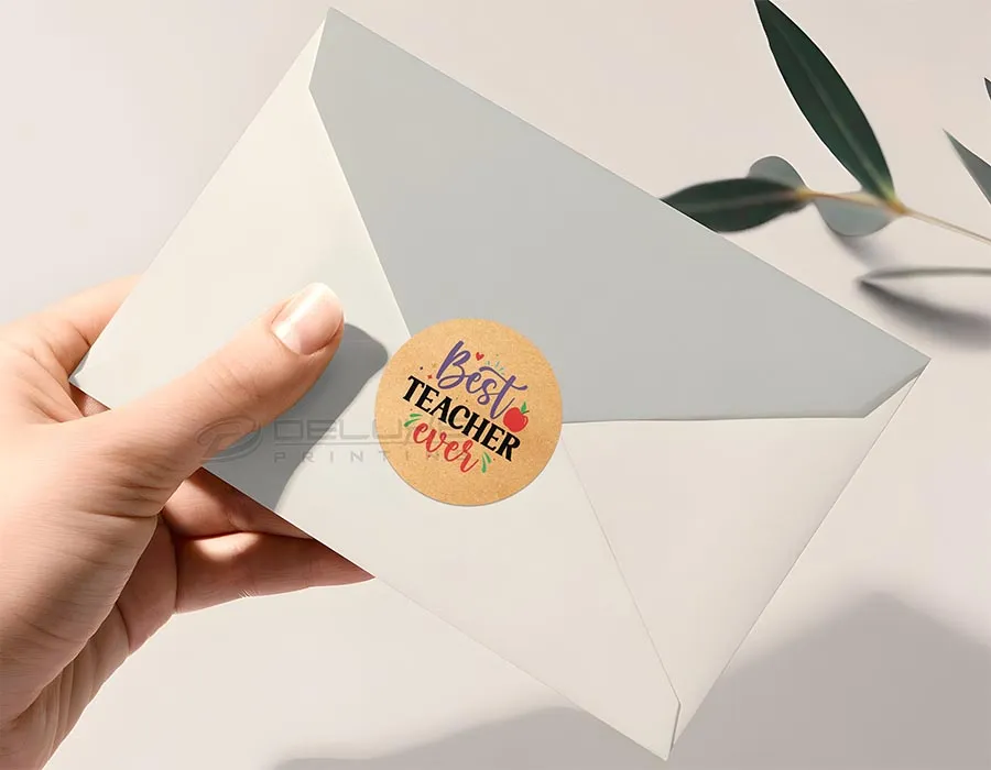 Kraft Sticker Third Image