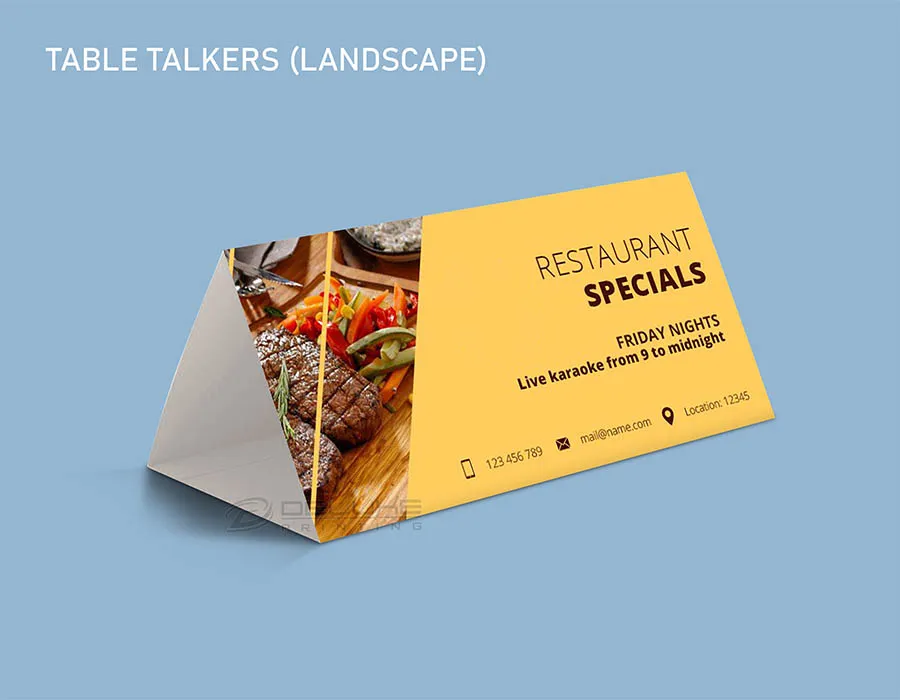 Landscape Table Talkers Image