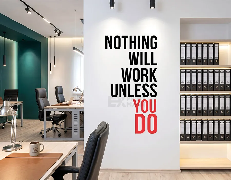 Office One Way Vision Sticker - view 1