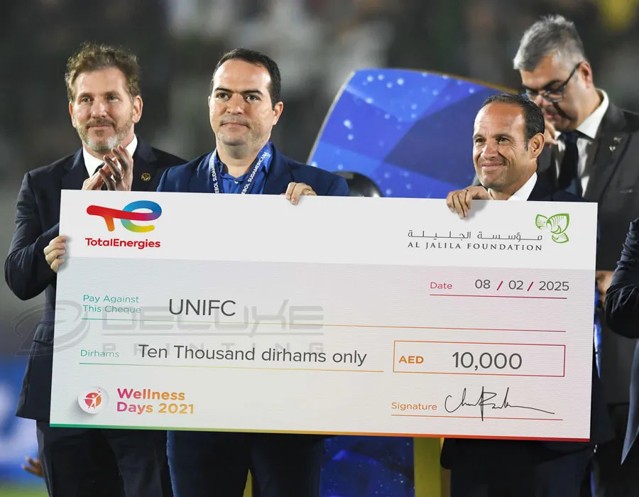 Mounted Check Posters Printing Main Image