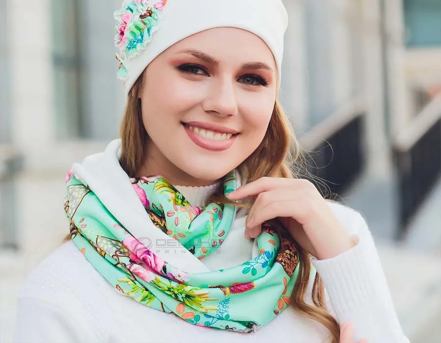 Neck Scarf Fashion Image