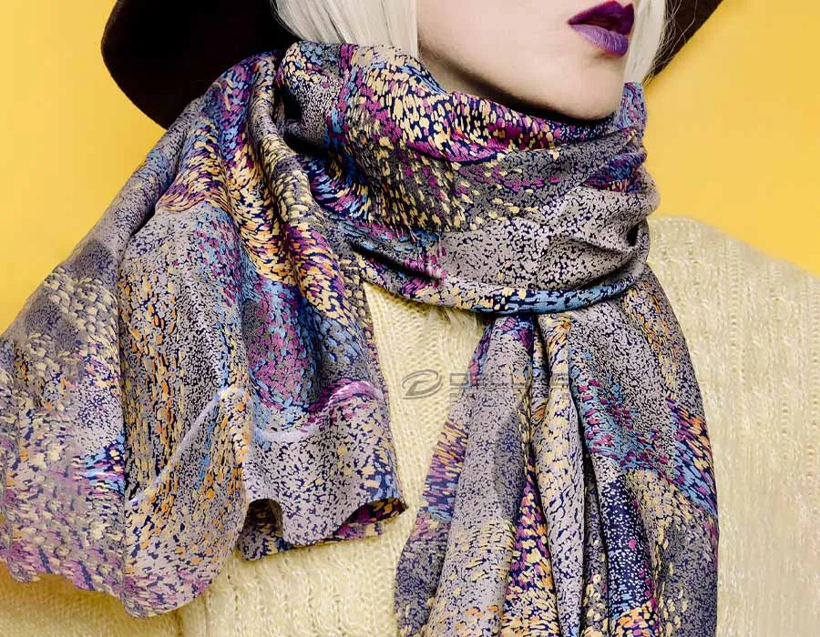 Neck Scarf Silk Image