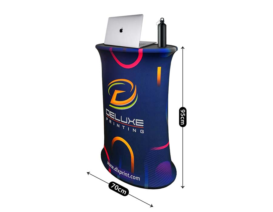 Oval Exhibition Counter Third Image