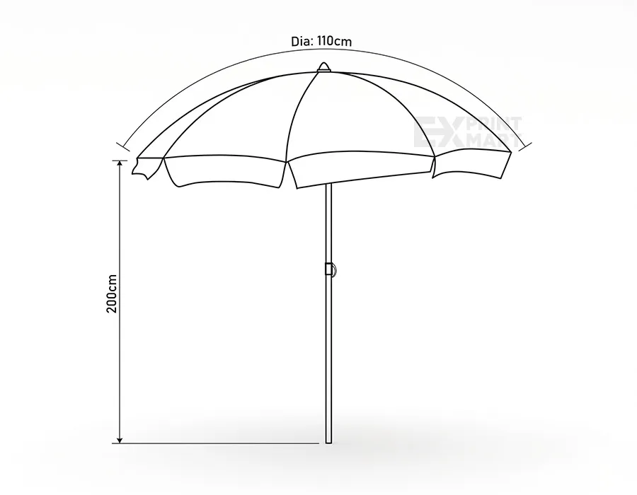 Parasol Umbrella Printing Image