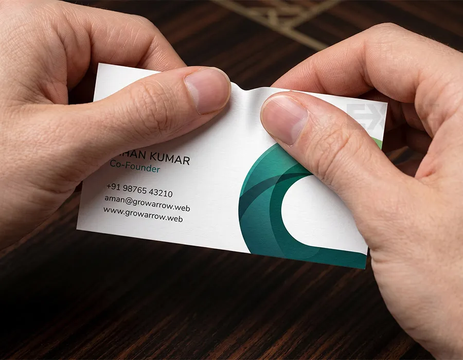 PVC Plastic Business Cards Image