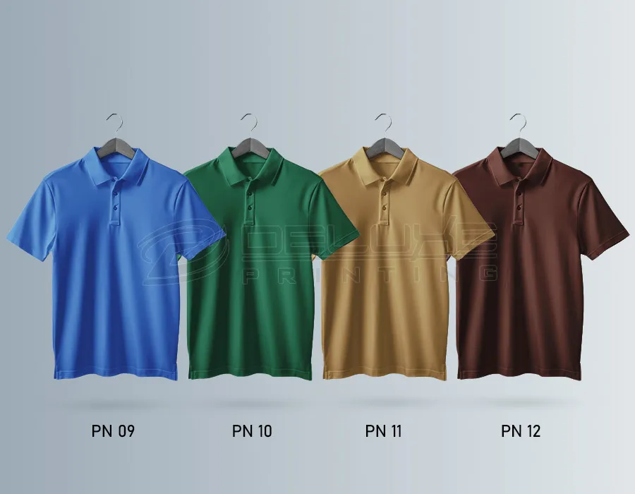 Polo Neck T-Shirt Color Third