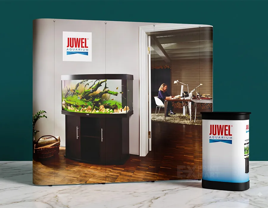 Hardcase Popup Banner Assembly Image