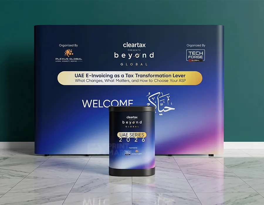 Hardcase Straight Popup Banner Main Image