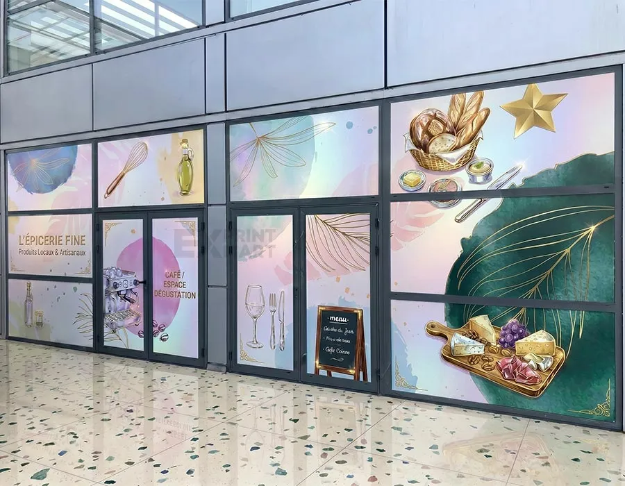 Outdoor Window Graphics - view 1