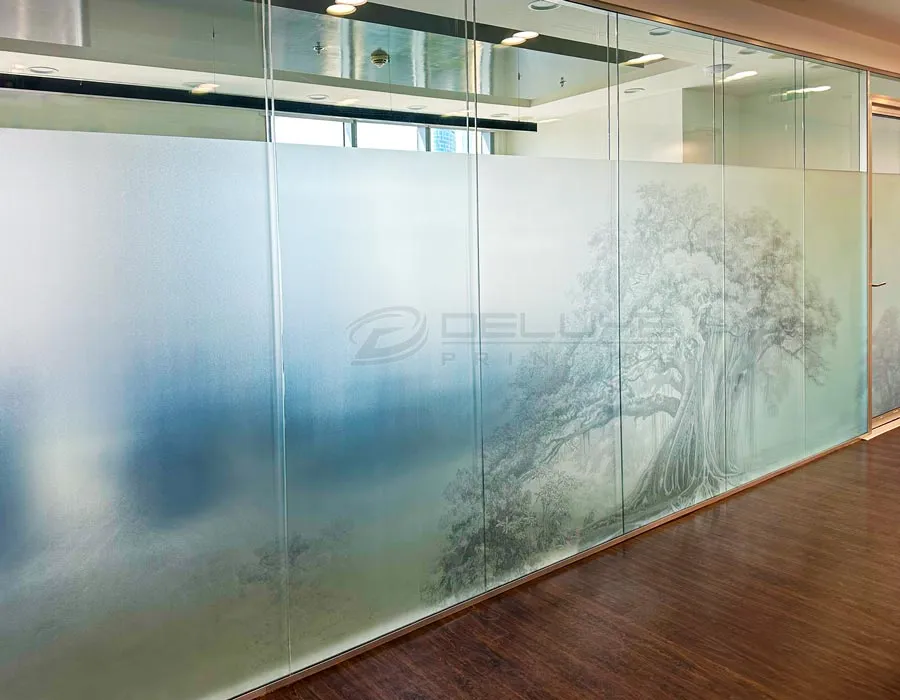 Printed Frosted Sticker Seventh Image