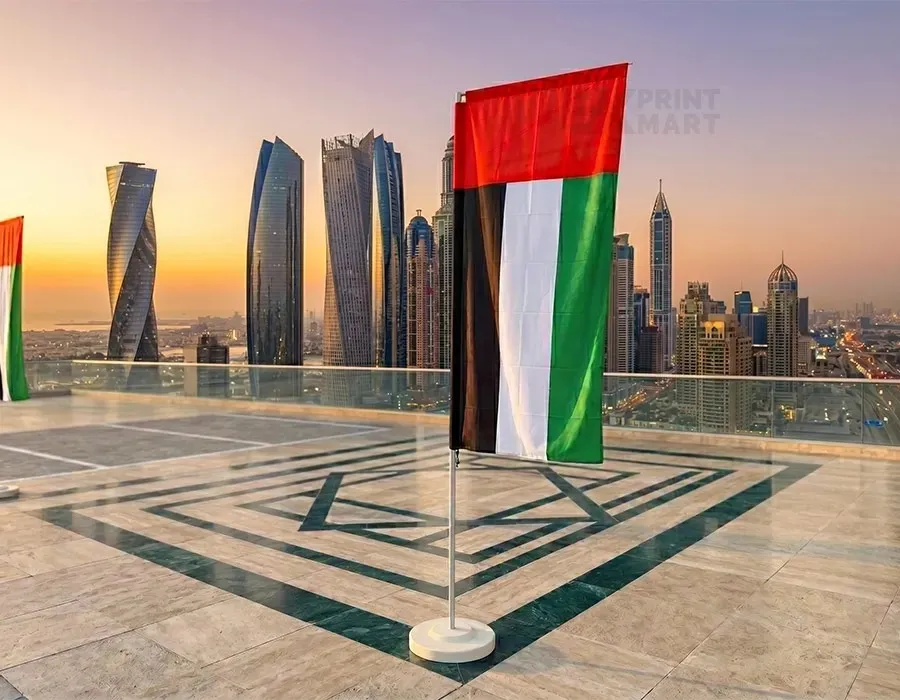 L Shape Flags
