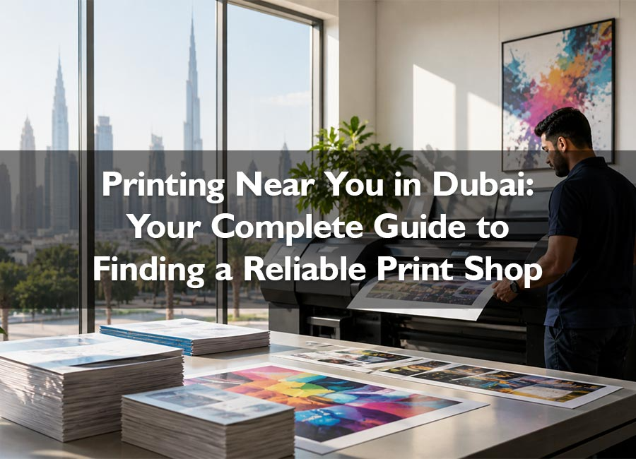 Printing Near You in Dubai: Your Complete Guide to Finding A Reliable Print Shop