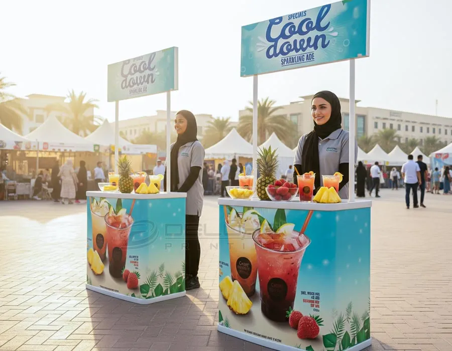 Promotional Table Dubai First Image