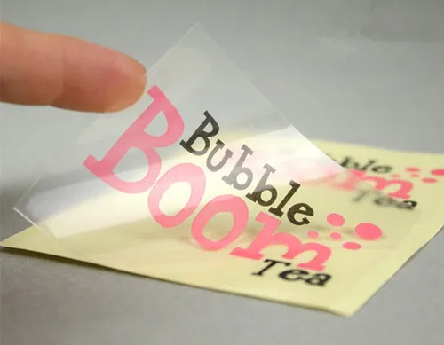 PVC Transparent Stickers