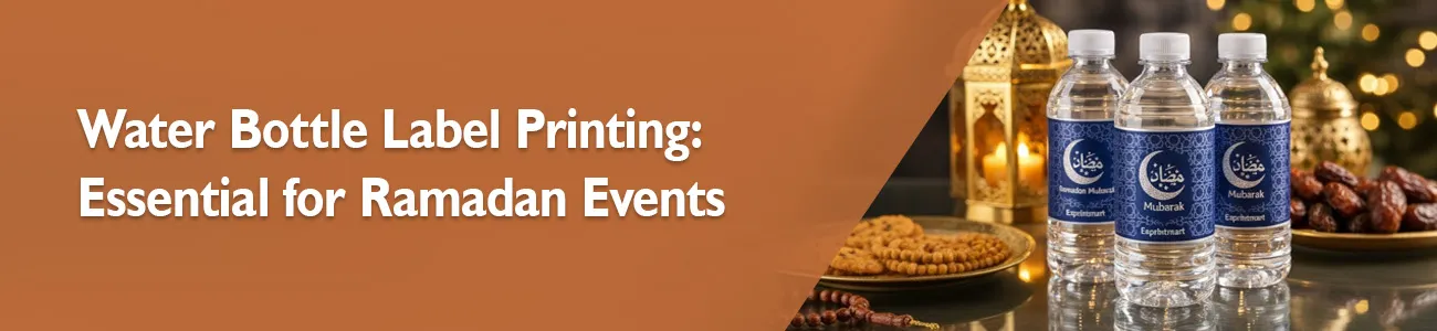 Ramadan Water Bottle Labels Dubai Mobile Image