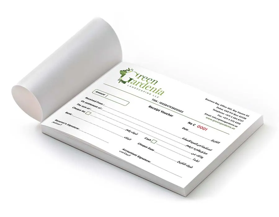 Receipt Voucher Main Image