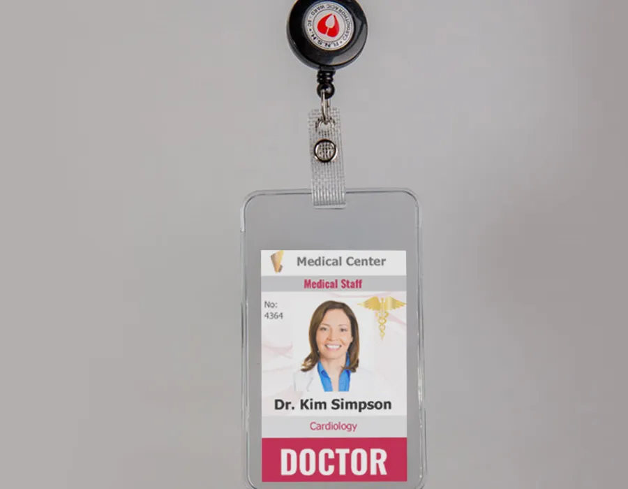 Rectractable Badge Reel Thumbnail 3 Image