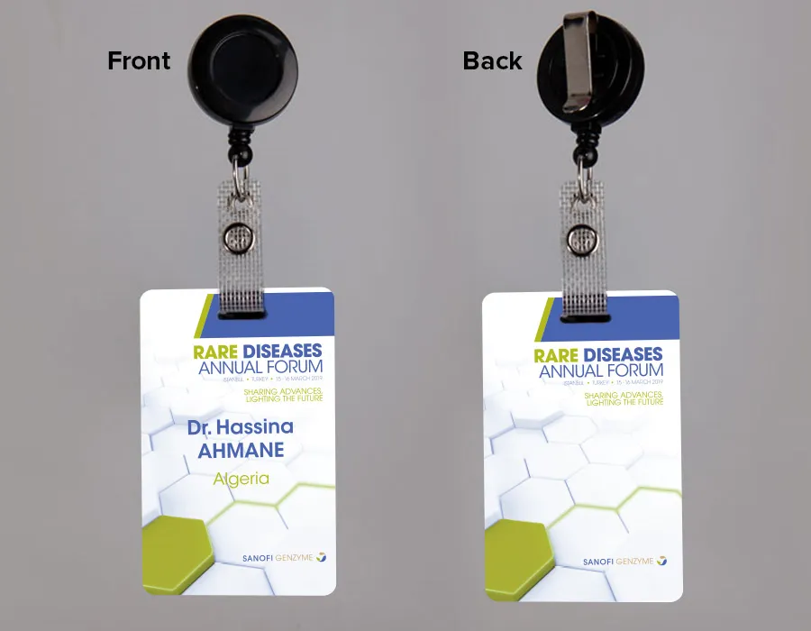 Rectractable Badge Reel Thumbnail 4 Image