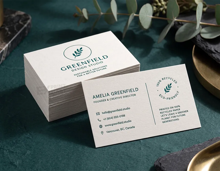 Recycled Eco Friendly Business Cards Dubai