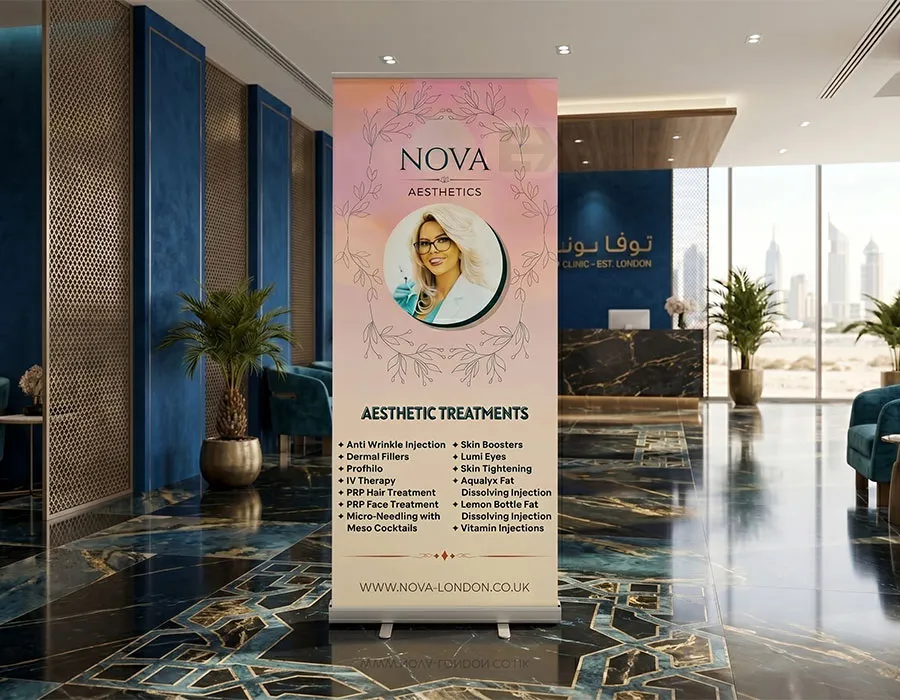 Roll up banner dubai
