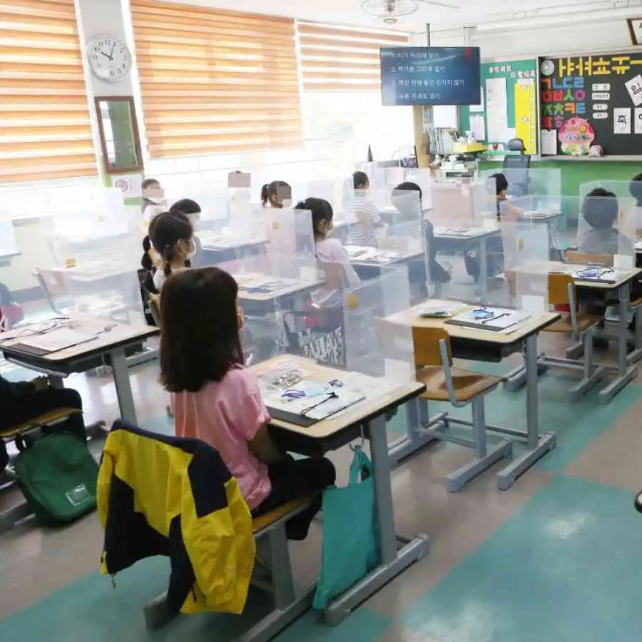 School Desk Partition Thumbnail 3 Image