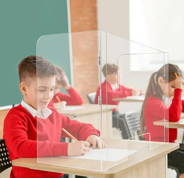 School Desk Partition Image