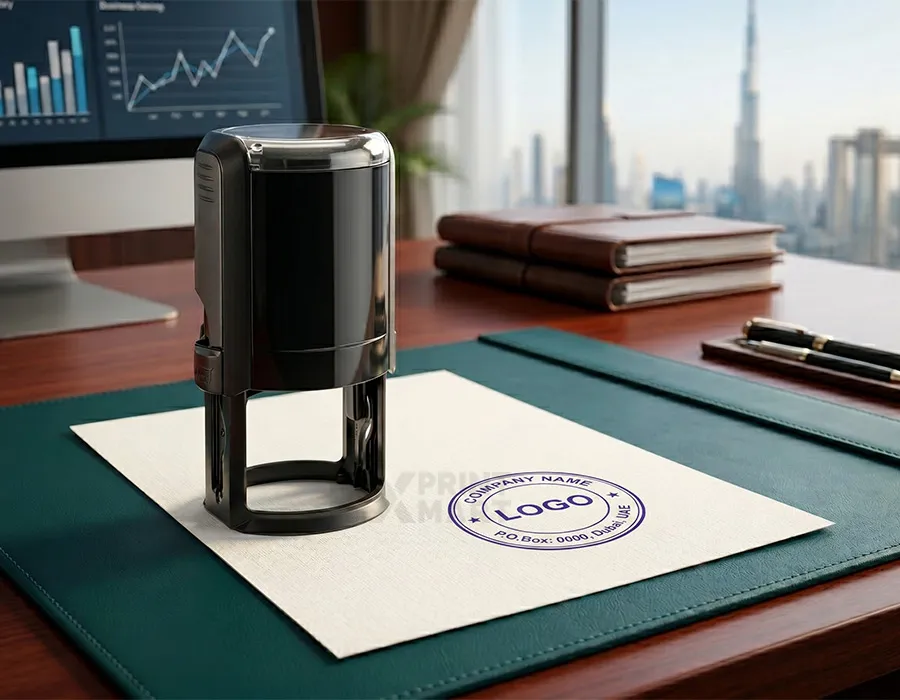 Self Inking Company Seal Dubai