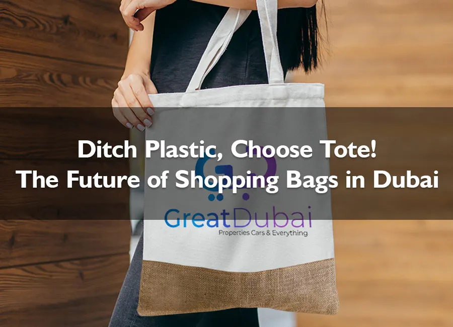 Shopping Tote Bags Dubai Banner Images