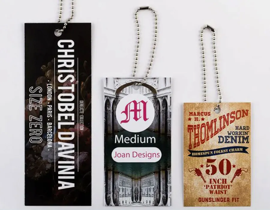 Standard Size Hang Tag Image