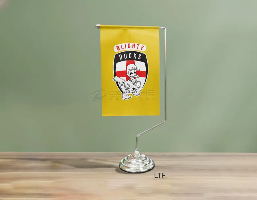 L-Shape Table Flags Thumbnail 2 Image